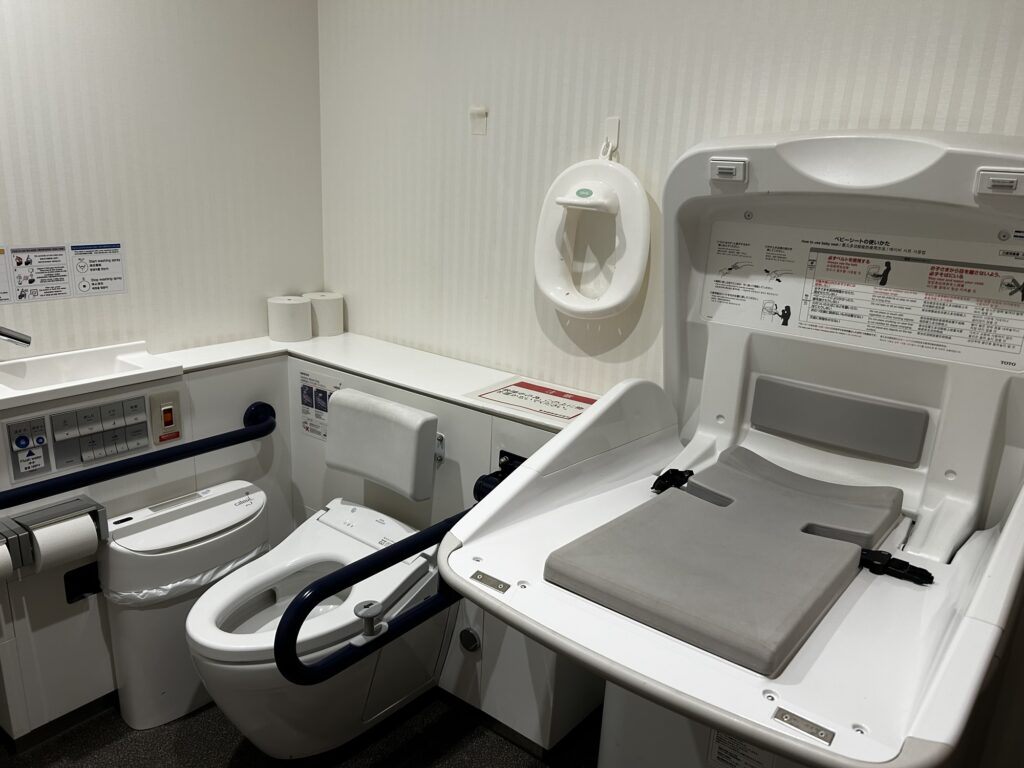 赤ちゃん用おむつ交換台
