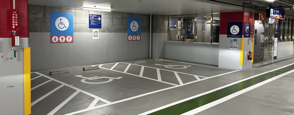 ル・シーニュ側駐車スペース2台分