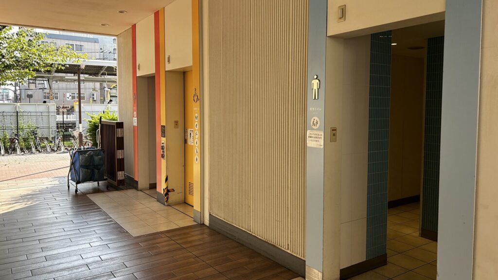 星の道横トイレの外観