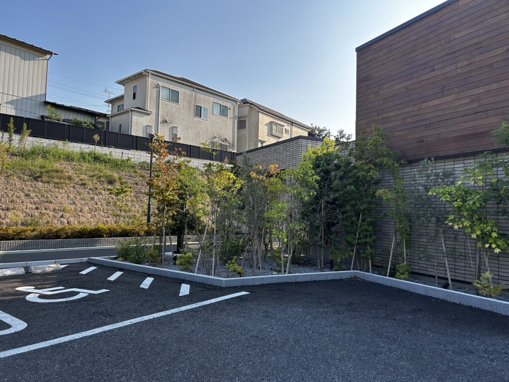 駐車場の様子
