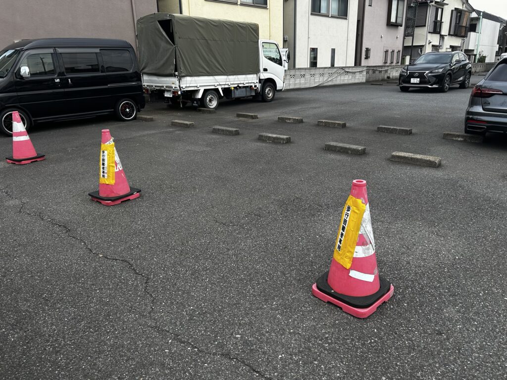 歩行困難者用駐車スペース