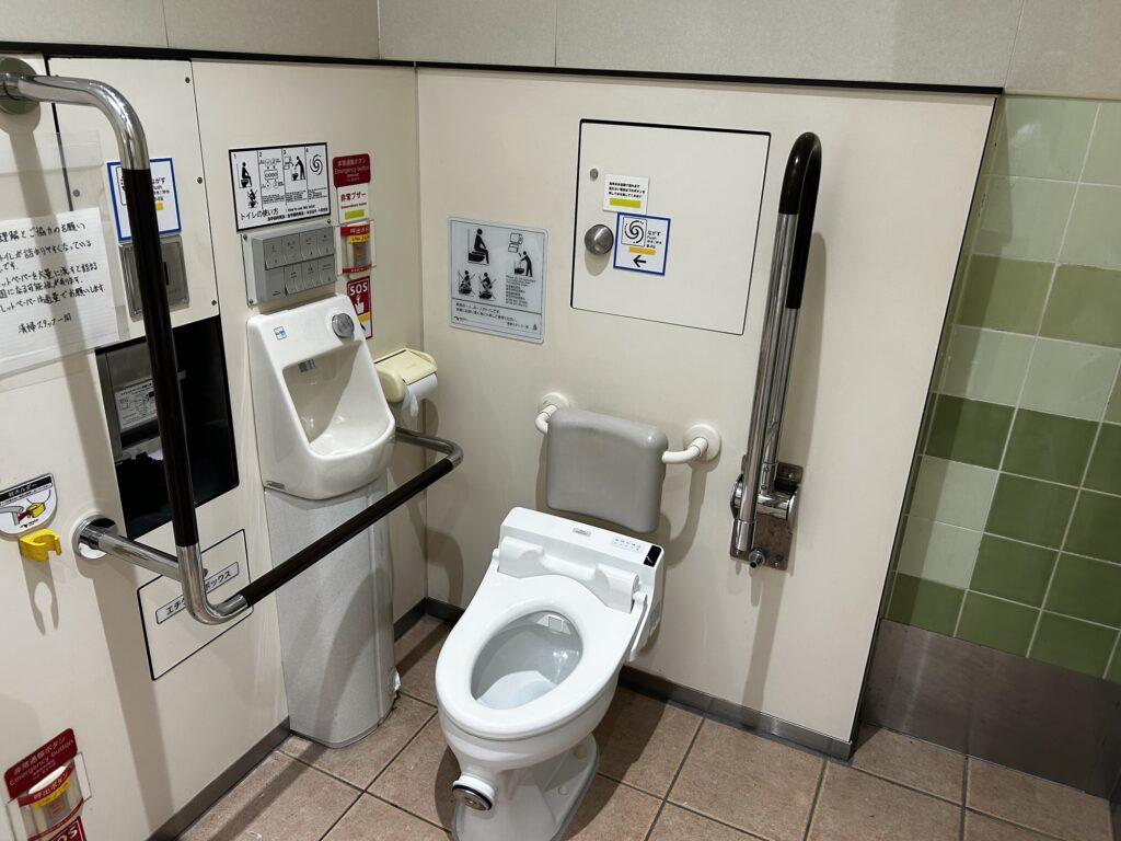 バリアフリトイレ内部の様子